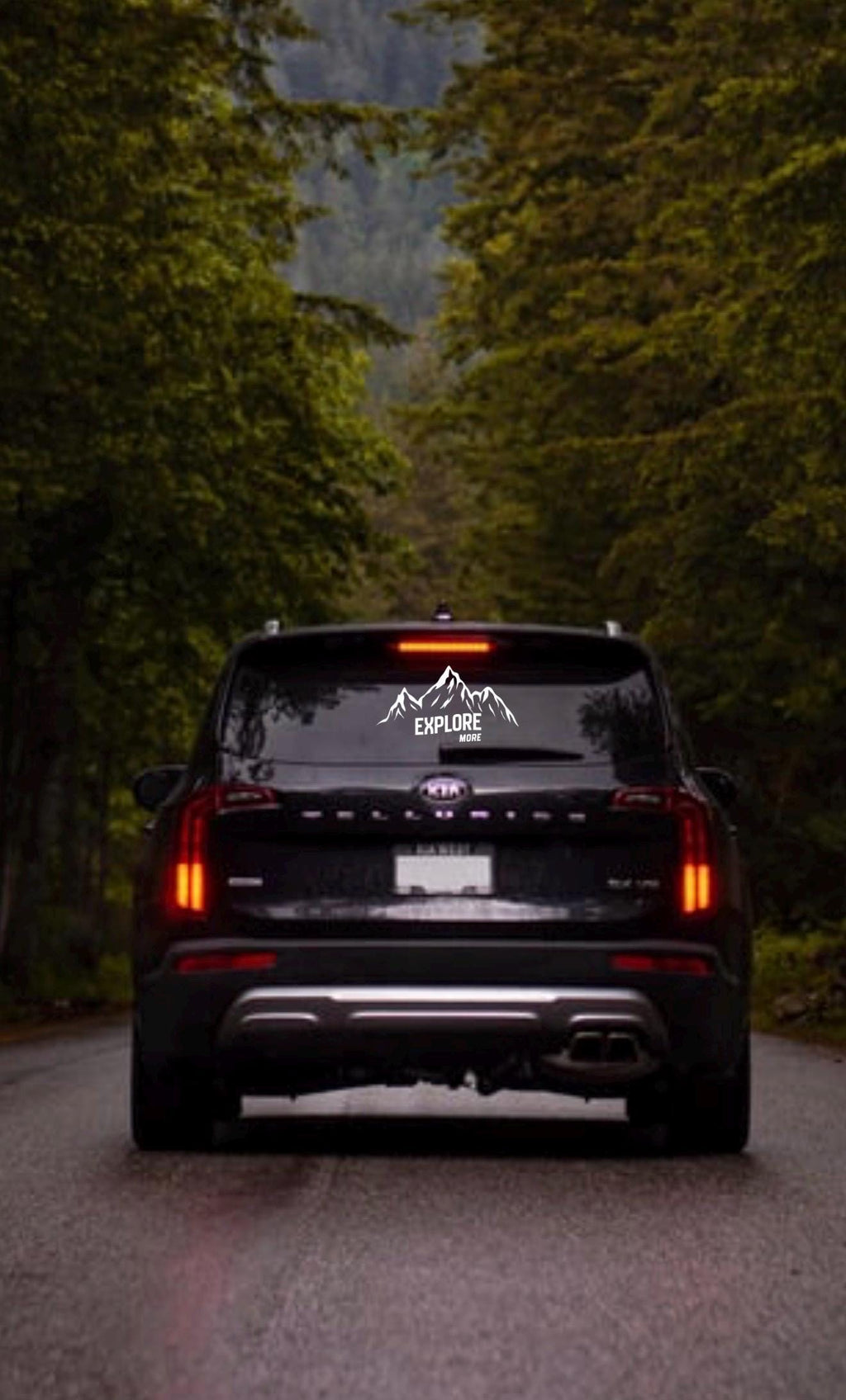 Explore More Window Decal, 12 Inch Diameter