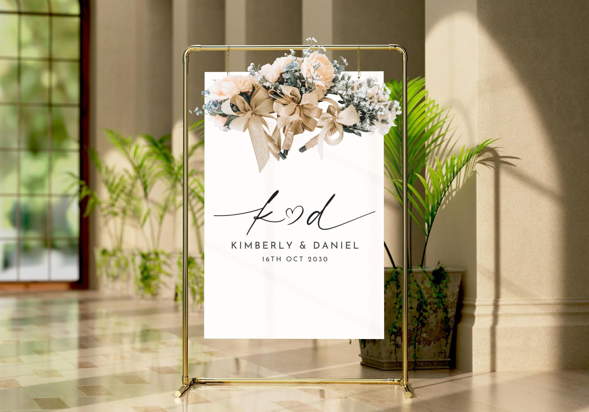 Custom Wedding Signage Decals Large: DIY Vinyle Lettering for Acrylic, Glass, Wood